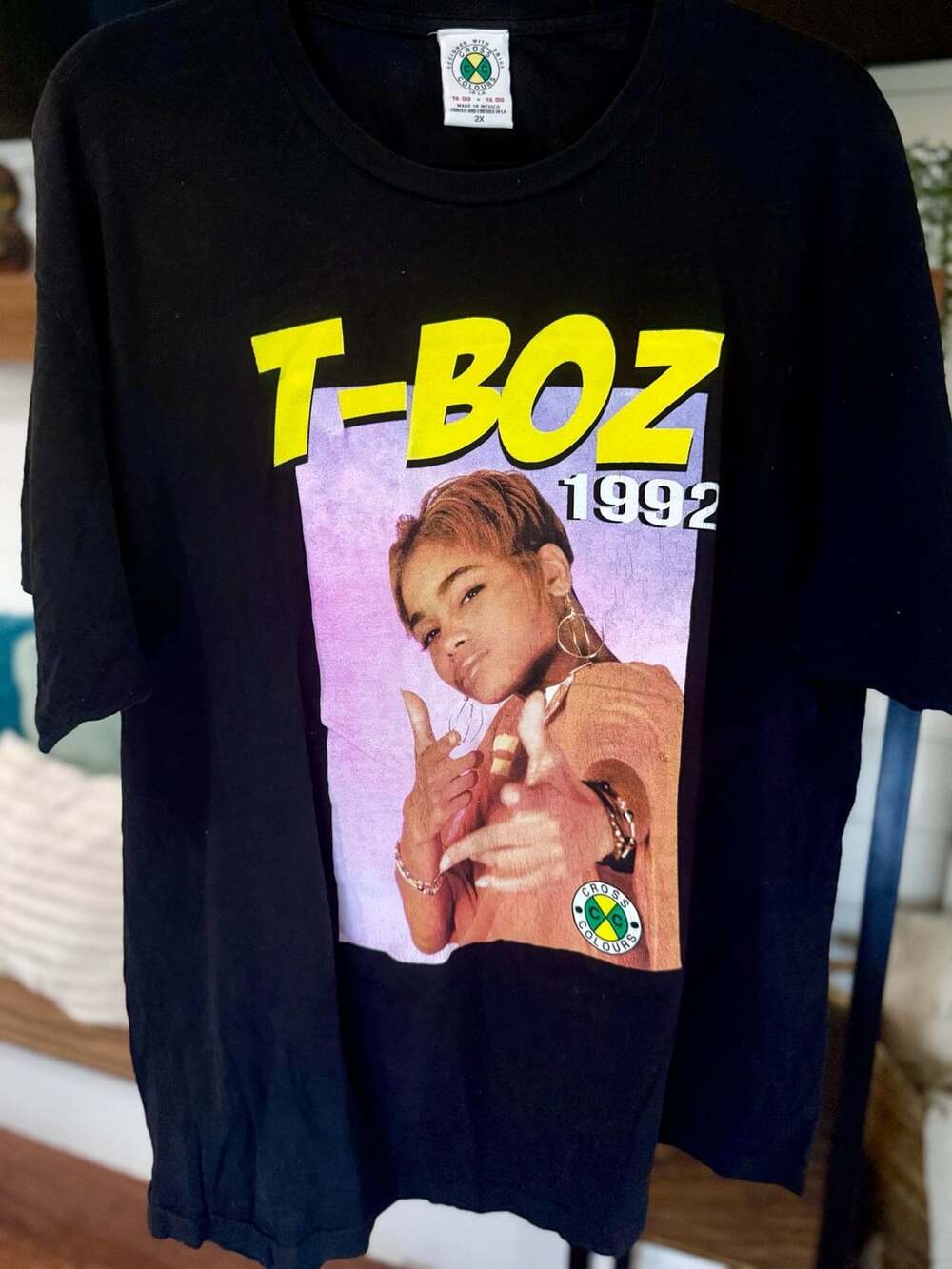 Cross Colours T-Boz 1992 TLC Graphic T-Shirt
